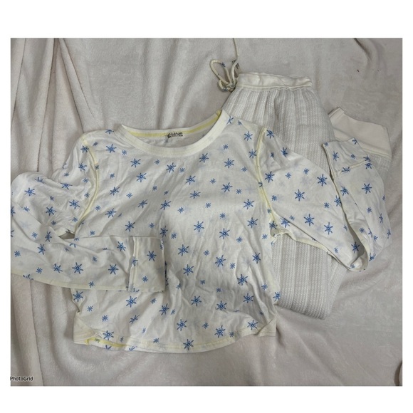 Free People Intimately Quilted Love Pj Set - Picture 2 of 4